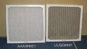 Clean/Dirty AC Filters