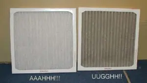 Clean/Dirty AC Filters