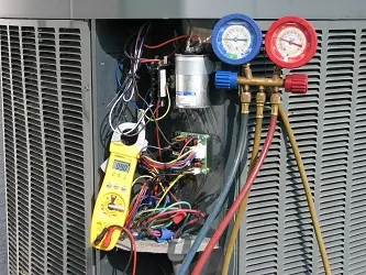 Professional HVAC technician